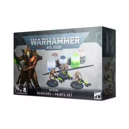NECRON SET GUERRIER ET PEINTURES