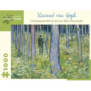 PUZZLE UNDERGROWTH WITH TWO FIGURESPUZZLE Puzzle de 1000 pièces - V...