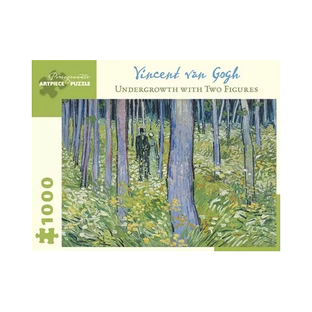 PUZZLE UNDERGROWTH WITH TWO FIGURESPUZZLE Puzzle de 1000 pièces - V...