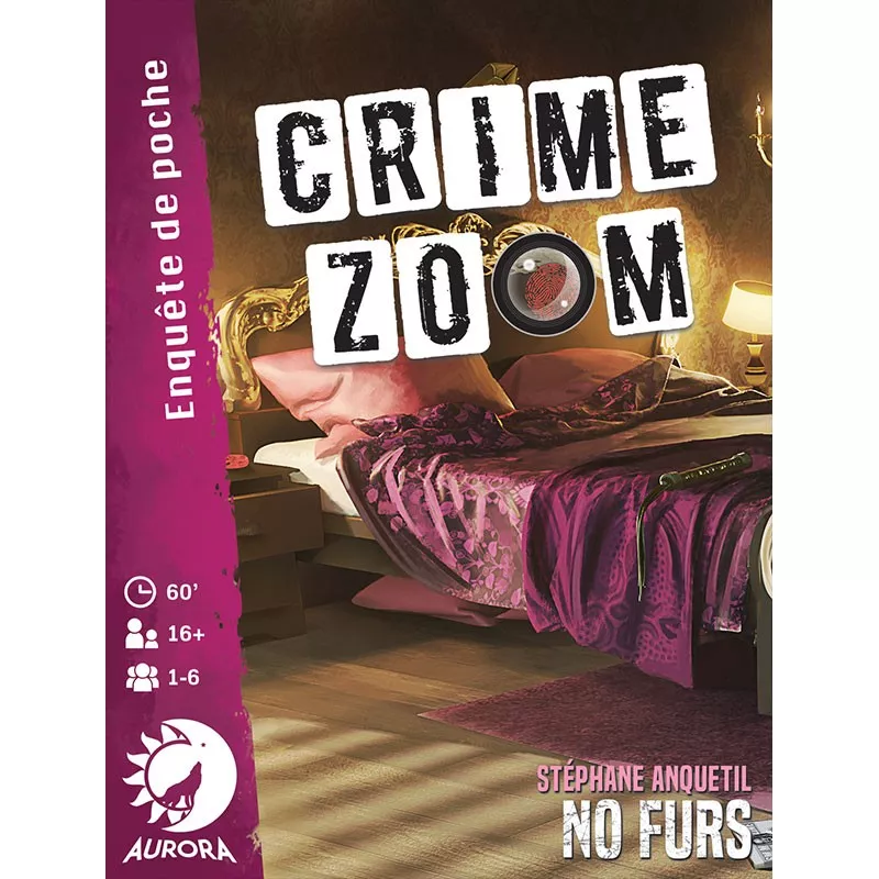 CRIME ZOOM NO FURSJEUX D'ENIGME Crime Zoom est une gamme de jeu d’e...
