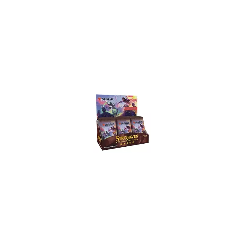 BOITE SET BOOSTERS STRIXHAVEN FRBOOSTER ET DISPLAY Boite de booster... BOITE SET BOOSTERS STRIXHAVEN FRBOOSTER ET DISPLAY Boite de booster...