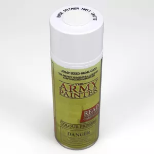 ARMY PAINTER SPRAY BLANCFIGURINE Bombe de peinture Blanc Army Paint...
