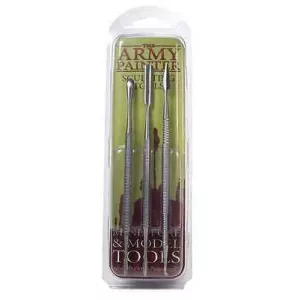 SCULTING TOOLSWARHAMMER Outils de sculpture Army Painter pour jeu d...