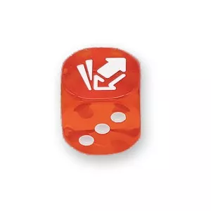 CM D6 TRANSPARENT ROUGE