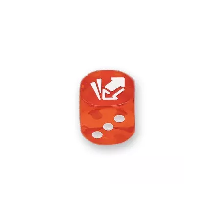 CM D6 TRANSPARENT ROUGE