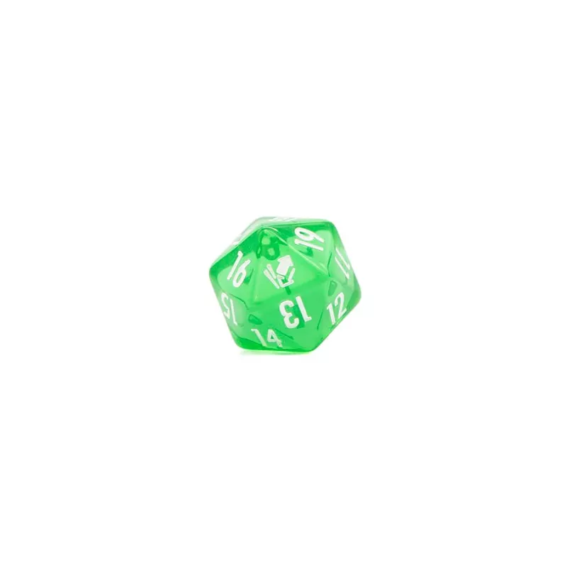 CM D20 TRANSPARENT VERTDES Cardmarket Transparent D20 Die (Green) CM D20 TRANSPARENT VERTDES Cardmarket Transparent D20 Die (Green)