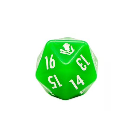 CM D20 OPAQUE VERTDES Cardmarket Opaque D20 Die (Green)