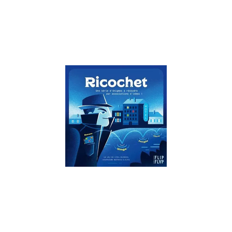 RICOCHET 2JEUX DE SOCIETE Suivez les aventures d'agents secrets lou...