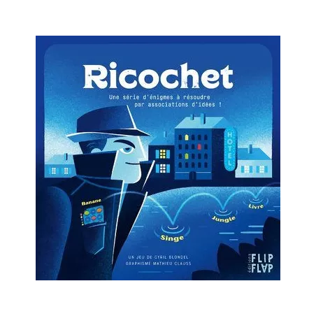 RICOCHET 2JEUX DE SOCIETE Suivez les aventures d'agents secrets lou...