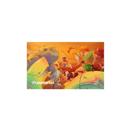 PLAYMAT CM WARRIORS VS MONSTERSTAPIS DE JEU Tapis de jeu Cardmarket...