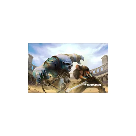 PLAYMAT CM GLADIATORTAPIS DE JEU Tapis de jeu Cardmarket en néoprèn...