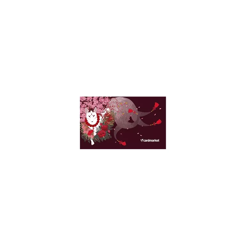 PLAYMAT CM KITSUNETAPIS DE JEU Tapis de jeu Cardmarket en néoprène ...