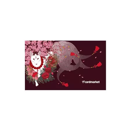 PLAYMAT CM KITSUNETAPIS DE JEU Tapis de jeu Cardmarket en néoprène ...