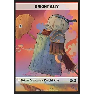KNIGHT ALLY TOKENTOKENS Knight Ally Token (White 2/2)