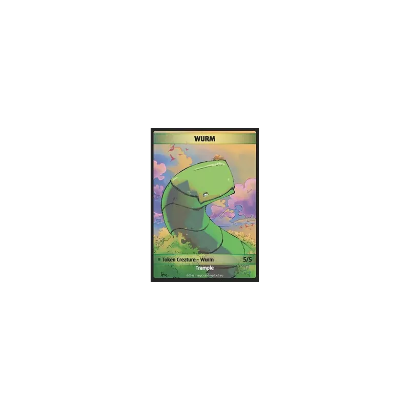 WURM TOKEN TRAMPLE WURM TOKEN TRAMPLE