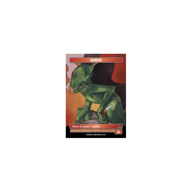 GOBLIN TOKEN RED V.2TOKENS Goblin Token (Red 1/1) (V.2)