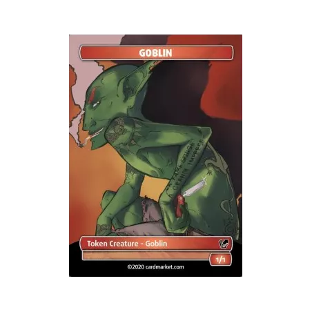 GOBLIN TOKEN RED V.2TOKENS Goblin Token (Red 1/1) (V.2)