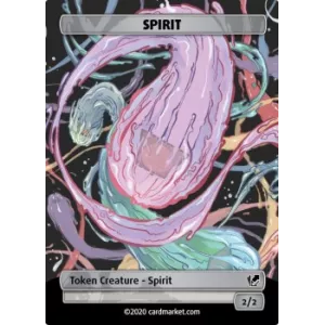 SPIRIT FOIL TOKEN COLORLESSFOILS TOKENS Spirit Foil Token (Colorles...