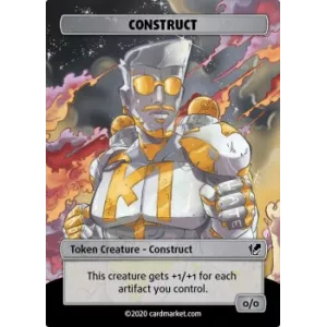 CONSTRUCT FOIL TOKENFOILS TOKENS Construct Foil Token (Artifact 0/0)