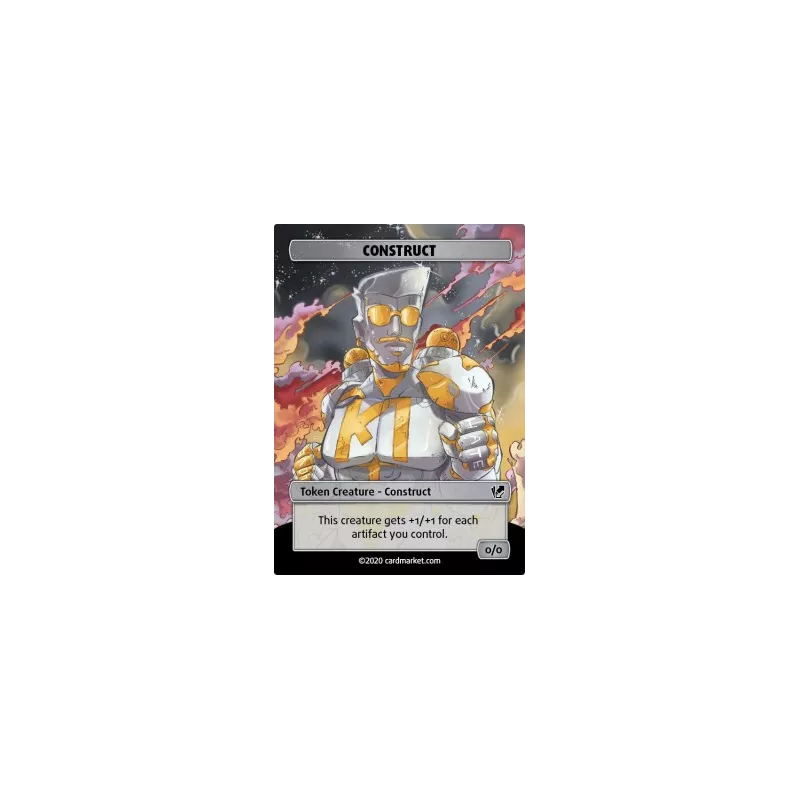 CONSTRUCT FOIL TOKENFOILS TOKENS Construct Foil Token (Artifact 0/0)