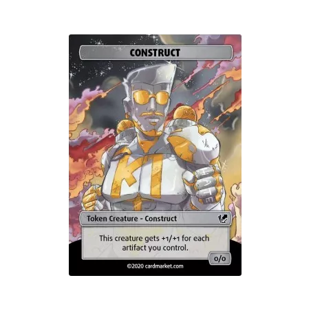 CONSTRUCT FOIL TOKENFOILS TOKENS Construct Foil Token (Artifact 0/0)