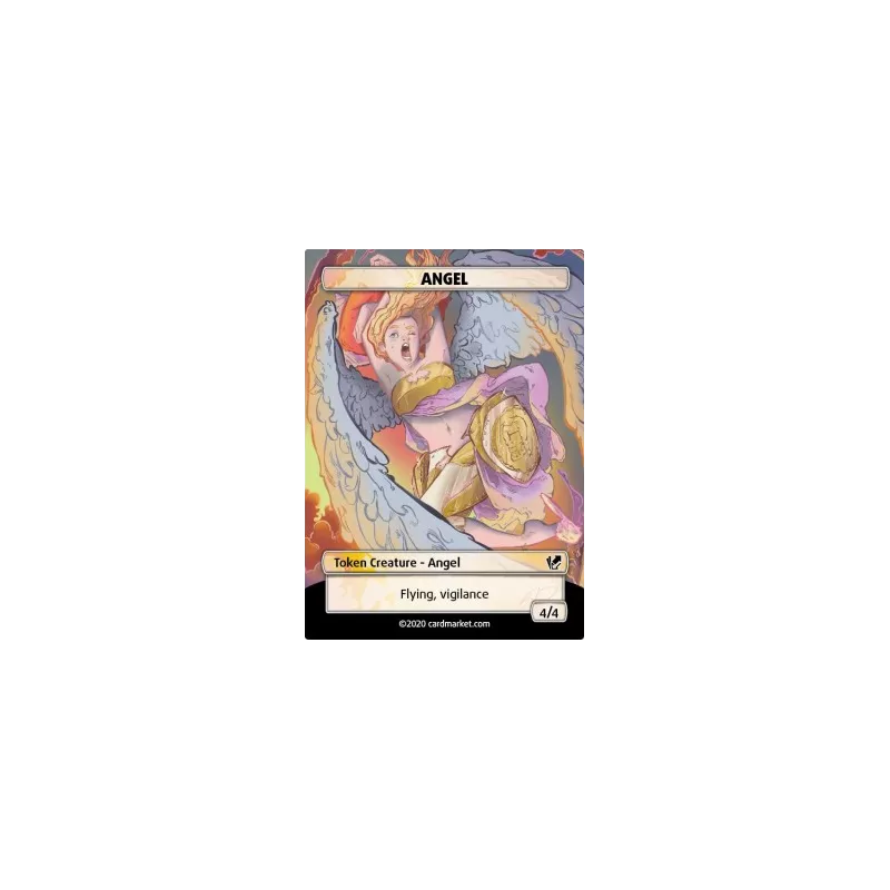 ANGEL FOIL TOKEN WHITEFOILS TOKENS Angel Foil Token (White 4/4 Vigi... ANGEL FOIL TOKEN WHITEFOILS TOKENS Angel Foil Token (White 4/4 Vigi...