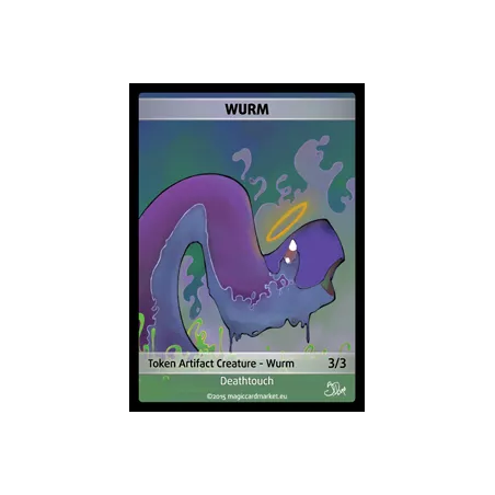 WURM FOIL TOKEN DEATHTOUCH