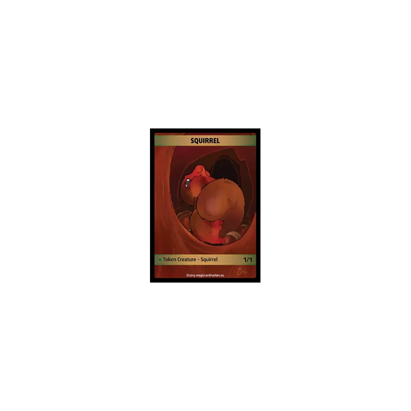 SQUIRREL FOIL TOKENFOILS TOKENS Squirrel Foil Token (Green 1/1) SQUIRREL FOIL TOKENFOILS TOKENS Squirrel Foil Token (Green 1/1)