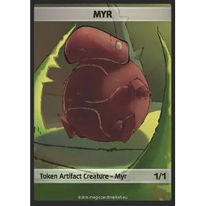 MYR FOIL TOKENFOILS TOKENS Myr Foil Token (Artifact 1/1)