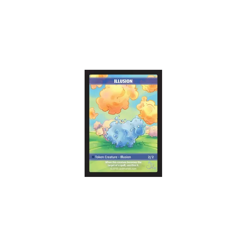 ILLUSION FOIL TOKENFOILS TOKENS Illusion Foil Token (Blue 2/2 Spell... ILLUSION FOIL TOKENFOILS TOKENS Illusion Foil Token (Blue 2/2 Spell...