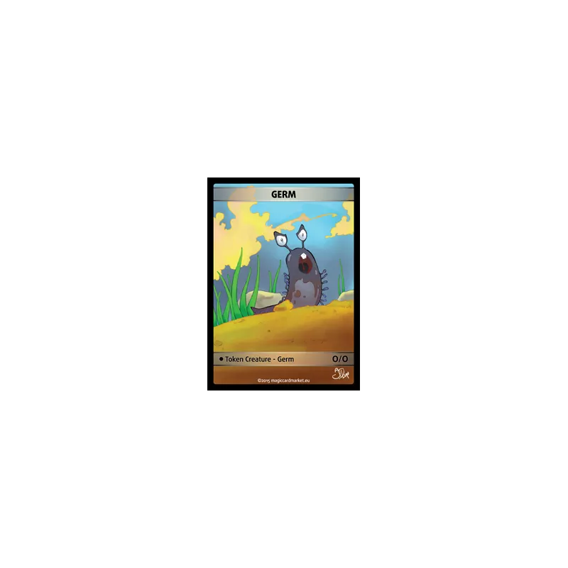 GERM FOIL TOKENFOILS TOKENS Germ Foil Token (Black 0/0) GERM FOIL TOKENFOILS TOKENS Germ Foil Token (Black 0/0)