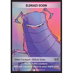 ELDRAZI SCION FOIL TOKENFOILS TOKENS Eldrazi Scion Foil Token (Colo...