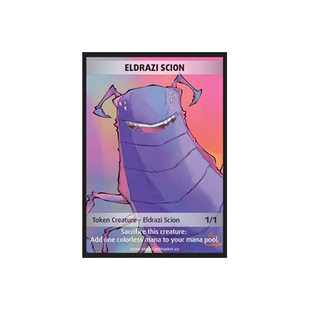 ELDRAZI SCION FOIL TOKENFOILS TOKENS Eldrazi Scion Foil Token (Colo...