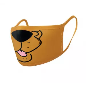 MASQUE EN TISSU SCOOBY-DOO!VETEMENT Scooby-Doo pack 2 Masques en ti...