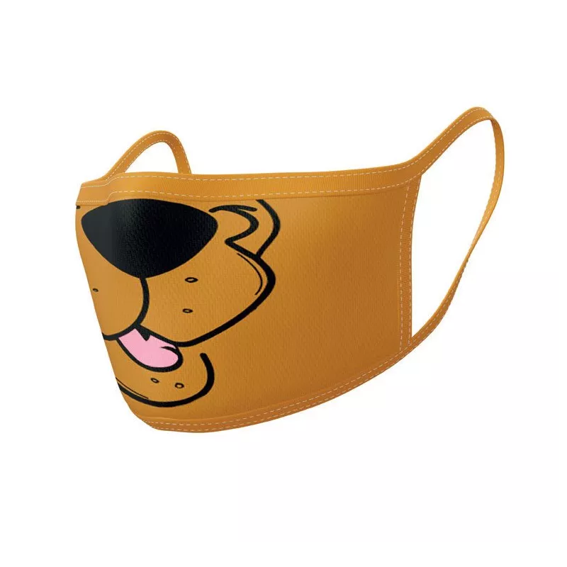 MASQUE EN TISSU SCOOBY-DOO!VETEMENT Scooby-Doo pack 2 Masques en ti...