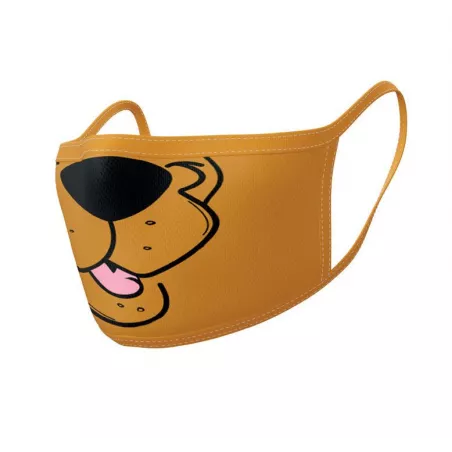 MASQUE EN TISSU SCOOBY-DOO!VETEMENT Scooby-Doo pack 2 Masques en ti...