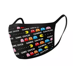 MASQUE EN TISSU PACMANVETEMENT Pac-Man pack 2 Masques en tissu Game...
