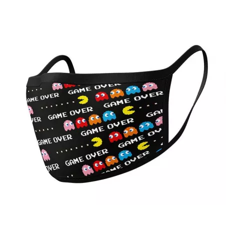 MASQUE EN TISSU PACMANVETEMENT Pac-Man pack 2 Masques en tissu Game...