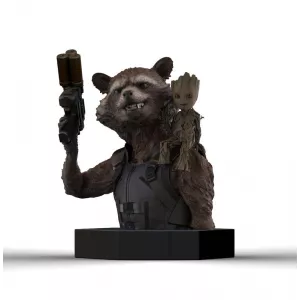 BUSTE ROCKET & GROOTPOP & FIGURINES Les Gardiens de la Galaxie Vol....