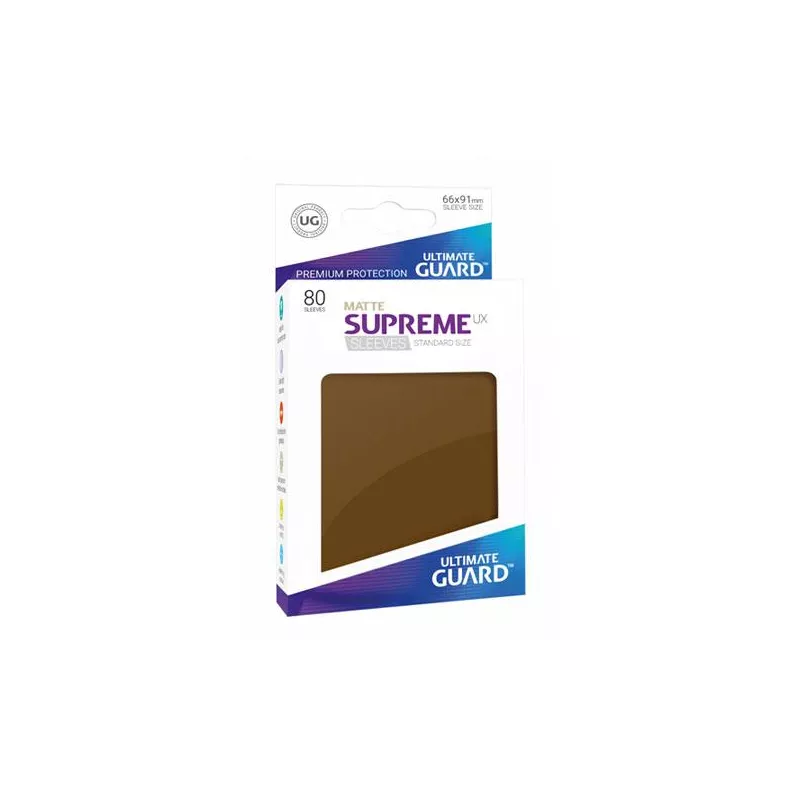 80 UG STANDARD SLEEVES SUPREME MARON 80 UG STANDARD SLEEVES SUPREME MARON