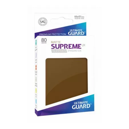 80 UG STANDARD SLEEVES SUPREME MARON