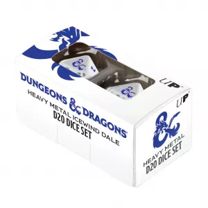 D&D METAL DICE SET ICEWIND DALE D20