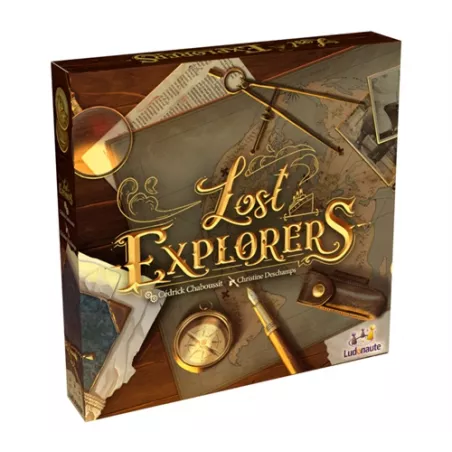 LOST EXPLORERSEN FAMILLE Un monde perdu a été découvert et des indi...