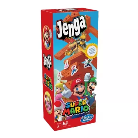 JENGA SUPER MARIOJOUET ENFANT Habileté, tension et bonne ambiance, ...