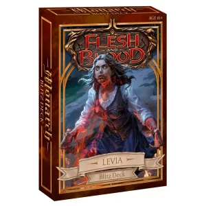 F&B MONARCH DECK LEVIA ENFLESH & BLOOD Prêt à jouer, les decks Blit...