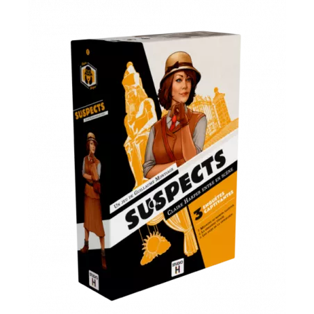 SUSPECTSJEUX DE SOCIETE Claire Harper est l’une des premières femme...