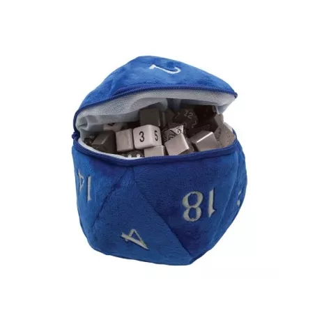 UP D20 PLUSH DICE BAG BLEUDES & BOURSES Nouveau sac de dés basé sur...