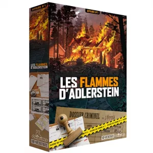 LES FLAMMES D’ADLERSTEINJEUX D'ENQUETE Plongez au cœur d’un dossier...