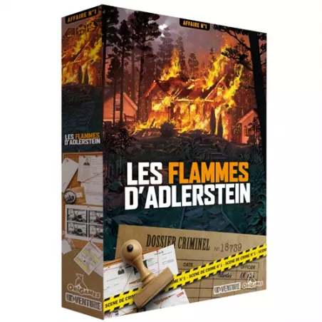 LES FLAMMES D’ADLERSTEINJEUX D'ENQUETE Plongez au cœur d’un dossier...