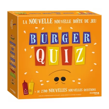 BURGER QUIZZ V2JEUX D'AMBIANCE La compétition entre Ketchup & Mayo ...